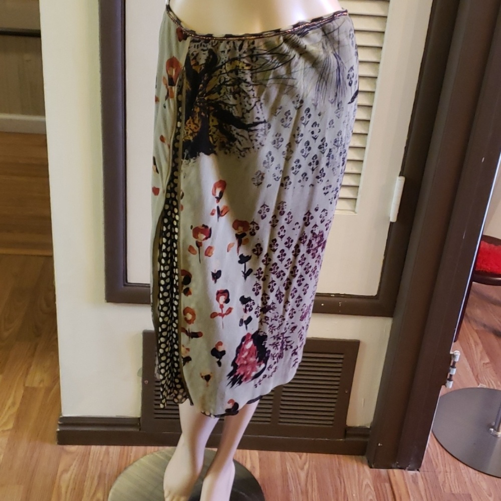 Fuzzi Print Elasticized Stretch Skirt - image 1